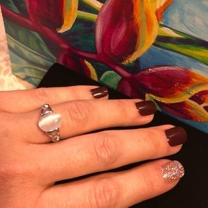 Genuine Moon stone Gold Filled